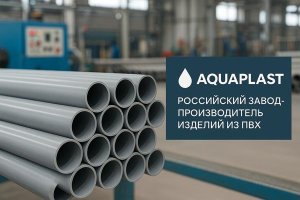 Российский завод-изготовитель труб ПВХ: особенности производства, значение полимерных материалов и роль компании «Аквапласт» в отрасли
