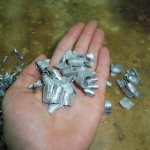 Aluminum shavings