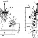 Pipe bender drawing