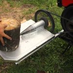 DIY wood splitter