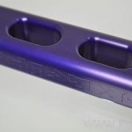 Purple anodized