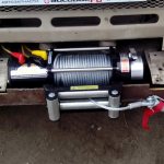 Photo of the winch on UAZ 469