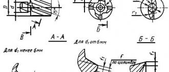 GOST 26258-87 Cylindrical counterbores for processing supporting surfaces for fasteners. Specifications 