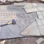 How to properly lay plastushka stone in the yard with your own hands