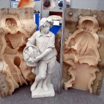 How to make a plaster casting mold