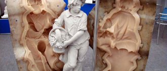 How to make a plaster casting mold