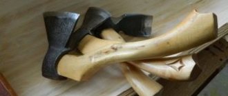 How to make ax handles for an ax with your own hands?