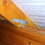 how to arrange a sliding support for rafters