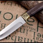 how to sharpen a hunting knife.