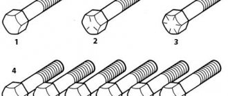 strength class of bolts