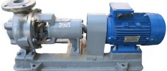 Cantilever pump type K