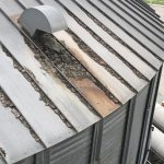 Corrosion around ducts