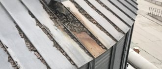 Corrosion around ducts