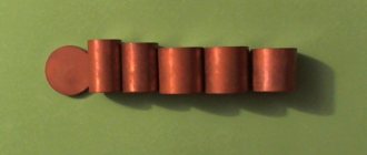 Copper cylinders