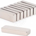 Neodymium flat magnets - photo