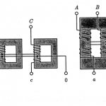 three-phase transformer windings