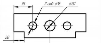 Basic rules for applying dimensions in drawings