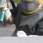 Sandblasting works