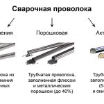 When carrying out welding work, the following are used: