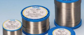 Solder for soldering copper melting point