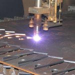 Plasma cutting process