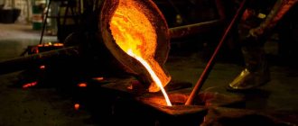 Molten metal