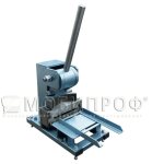 Manual guillotine MOBIPROF for radius cutting