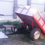 Homemade trailer