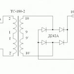 Connection diagram for an ammeter in a charger