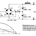 Schemes of a homemade DC welding machine