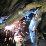 Muffler welding