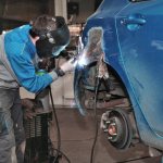 Car body welding