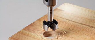 Wood drill - description of different types, how to distinguish it from a metal drill, features of sharpening