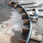 large diameter HDPE pipe